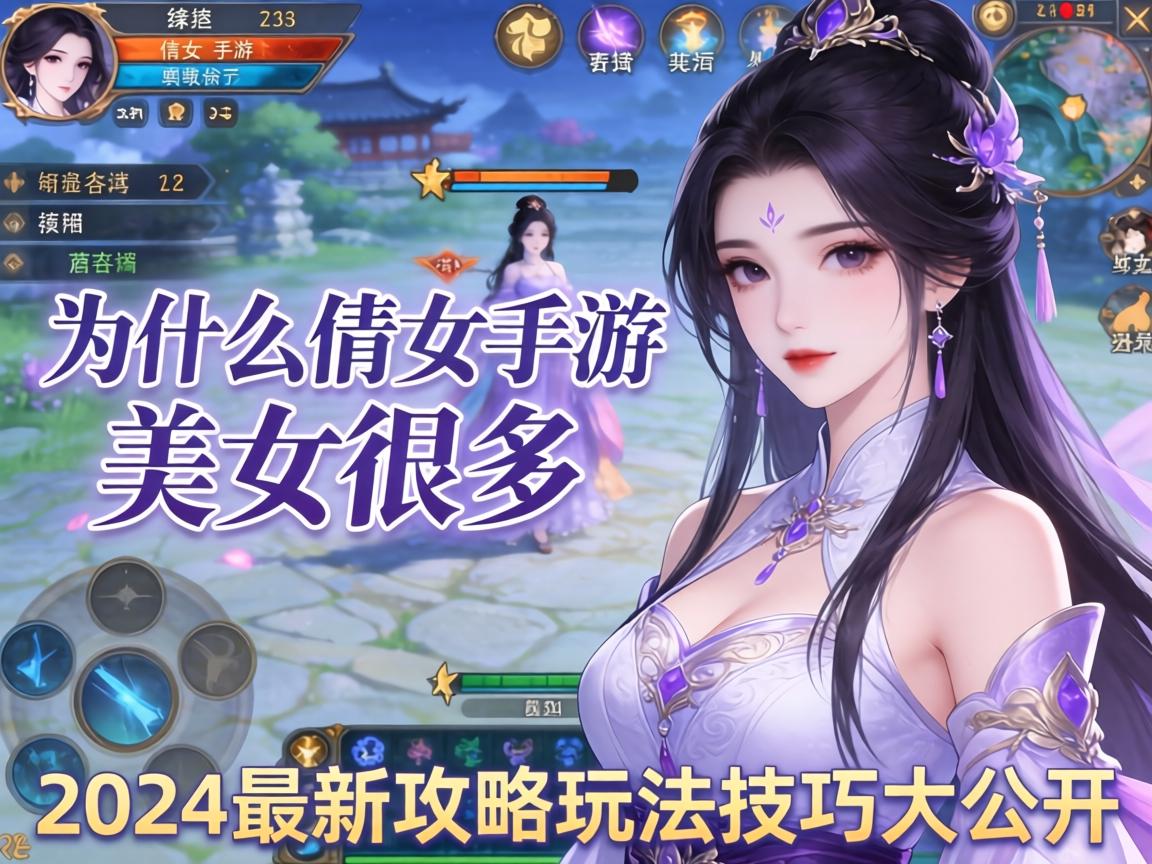 为什么倩女手游美女很多？2024最新攻略玩法技巧大公开