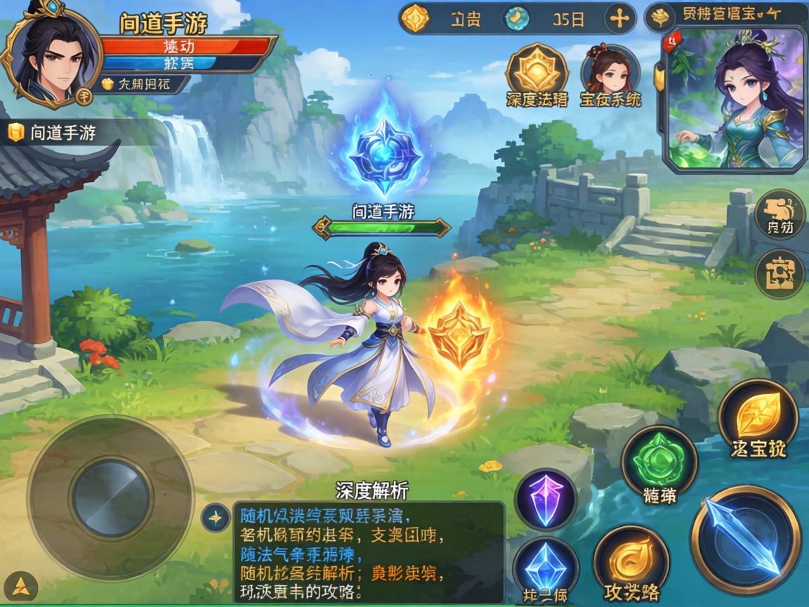 问道手游，随机法宝系统深度解析与玩法攻略