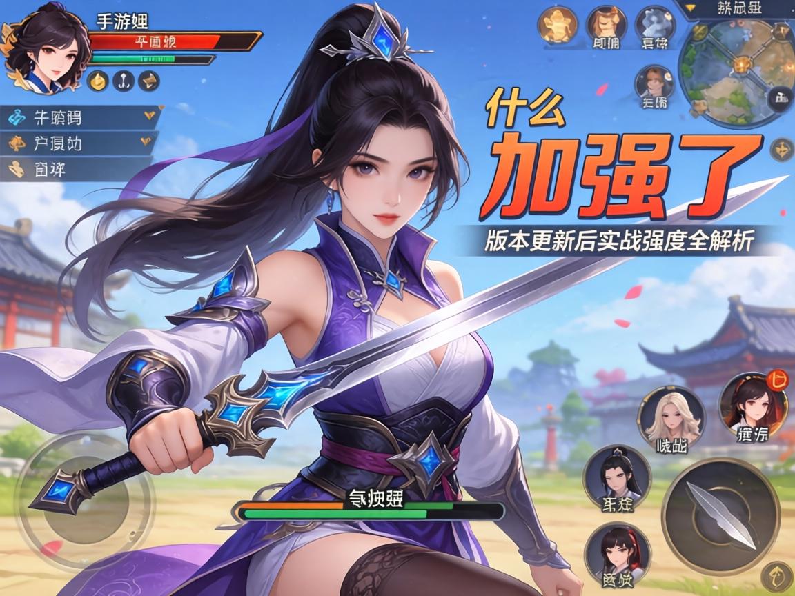 手游剑姬加强了什么？版本更新后实战强度全解析