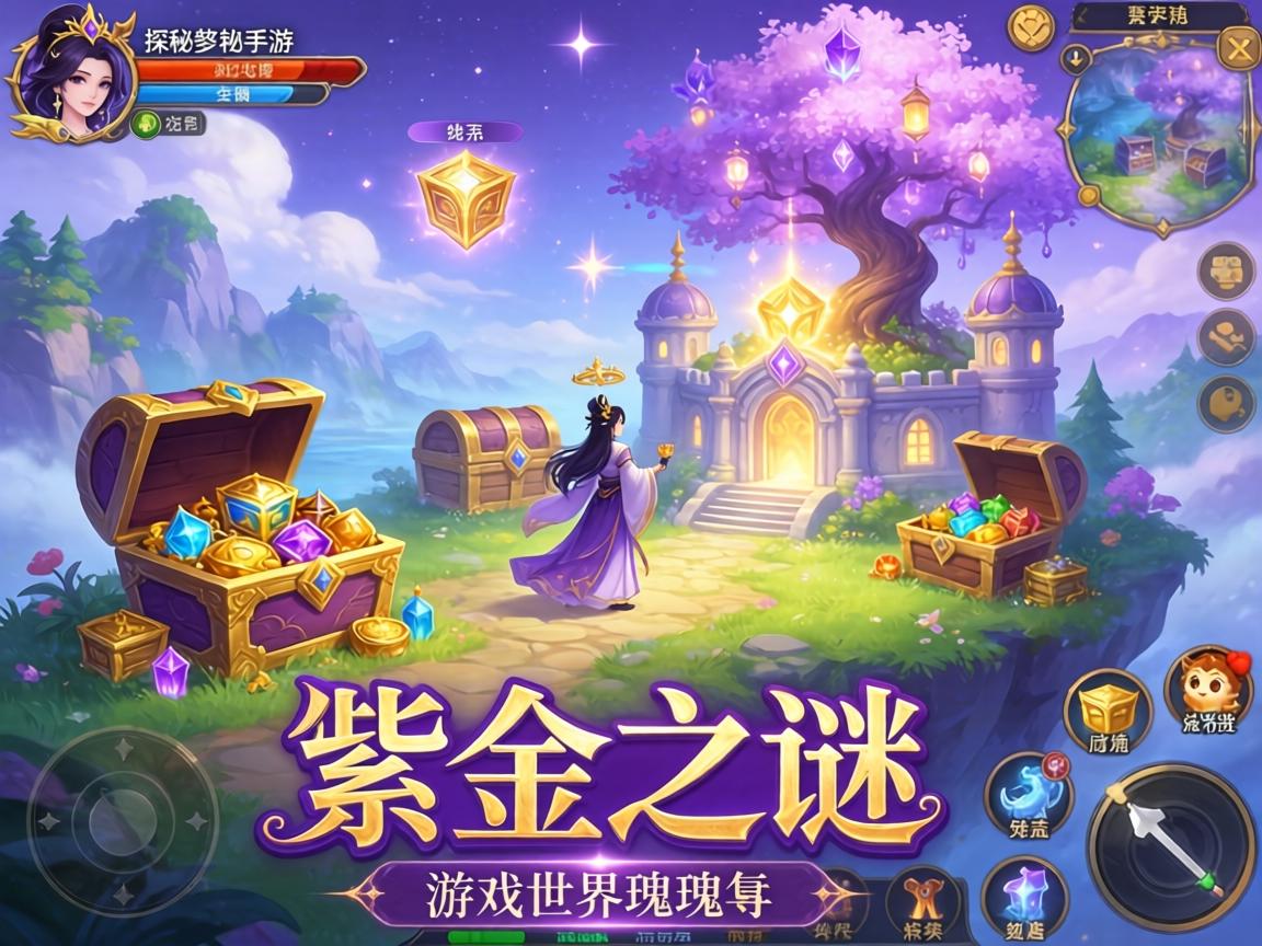 探秘梦幻手游,紫金之谜与游戏世界的瑰丽宝藏