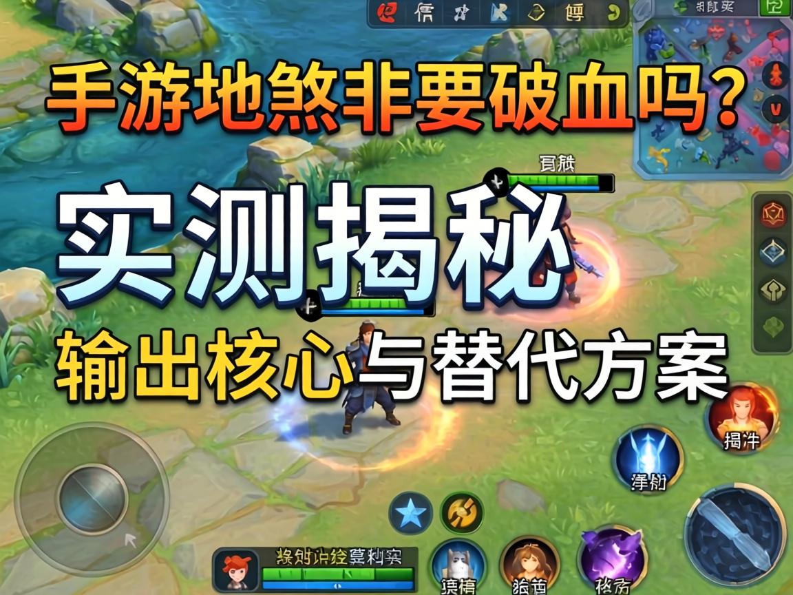 手游地煞非要破血吗？实测揭秘输出核心与替代方案