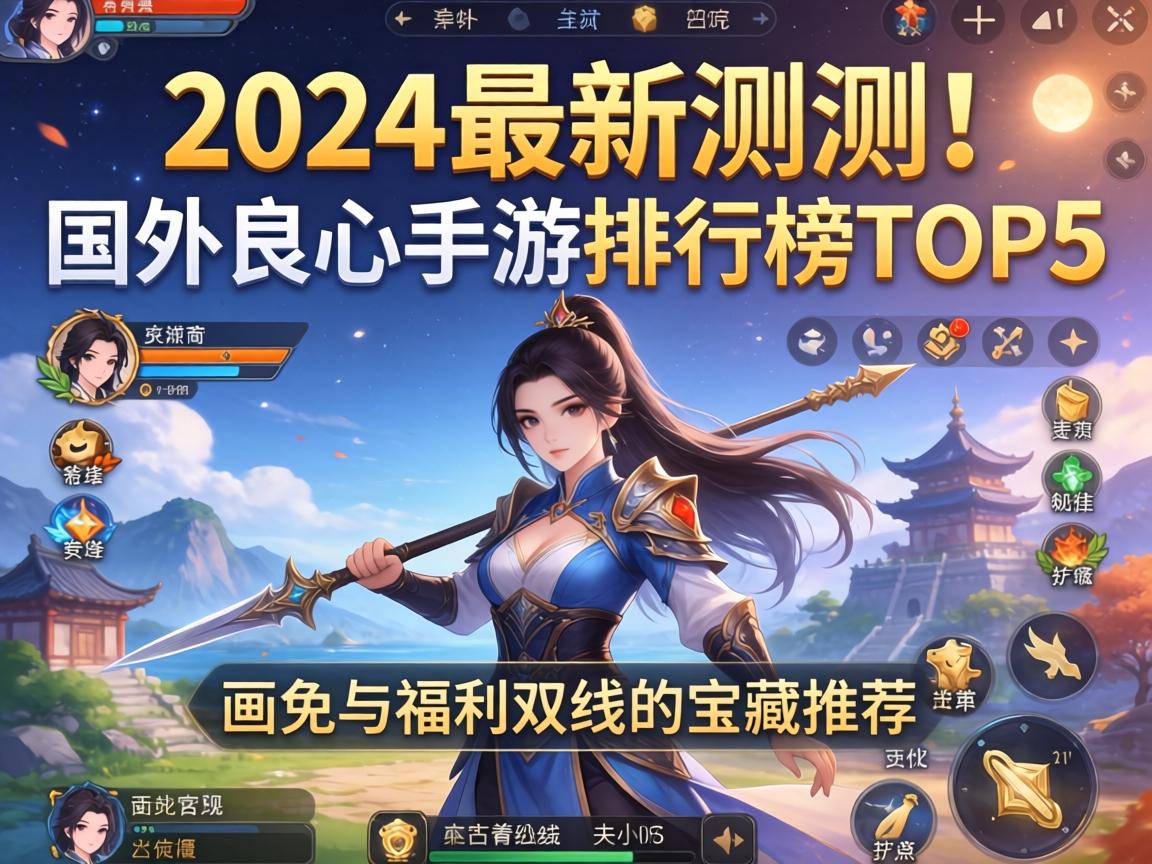 2024最新实测！国外良心手游排行榜TOP5，画质与福利双在线的宝藏推荐