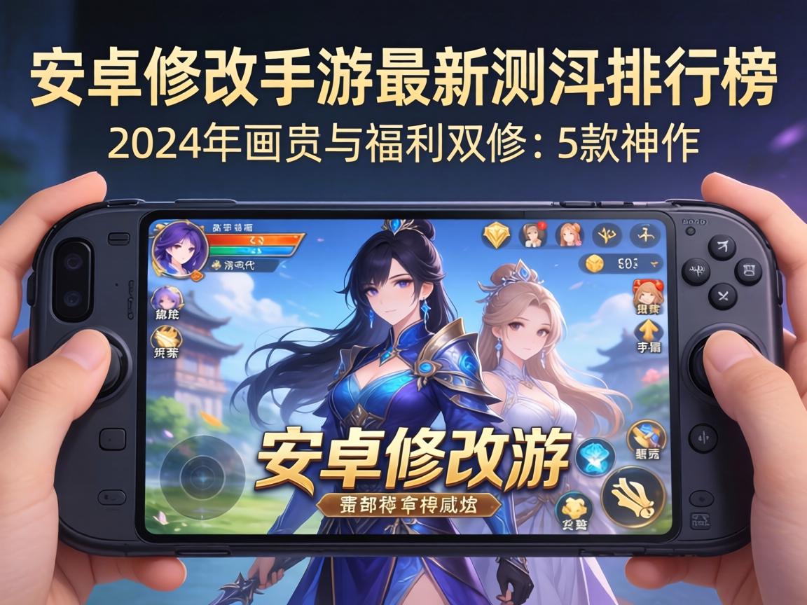 安卓修改手游最新实测排行榜，2024年画质与福利双修的5款神作