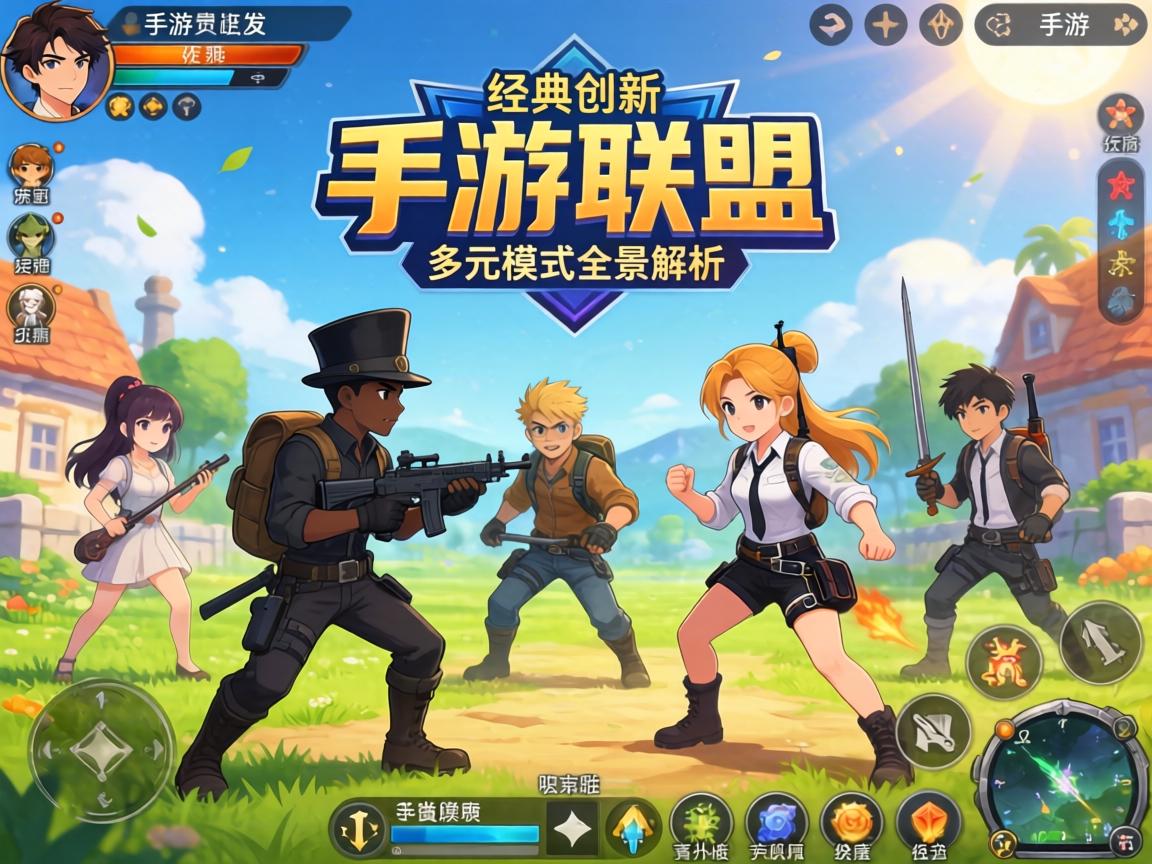 从经典到创新,手游联盟的多元模式全景解析