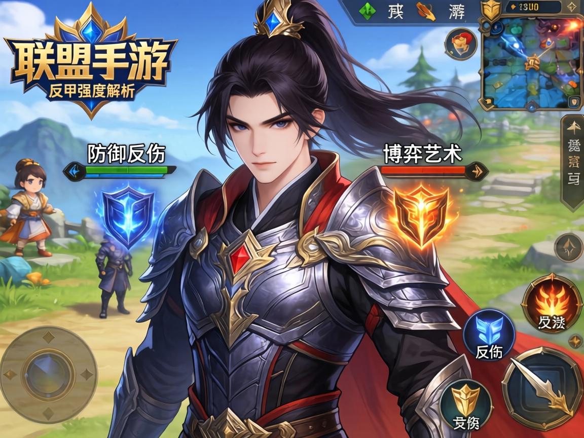 联盟手游反甲强度解析,防御与反伤的博弈艺术