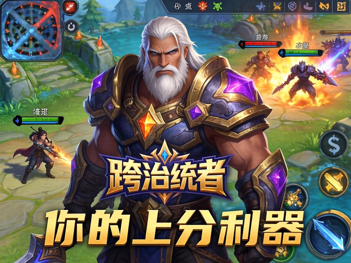 手游潘森,跨越分段的战场统治者,你的上分利器