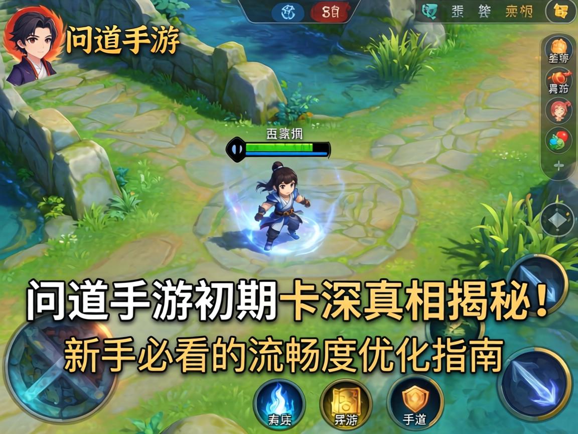问道手游初期卡顿真相揭秘!新手必看的流畅度优化指南