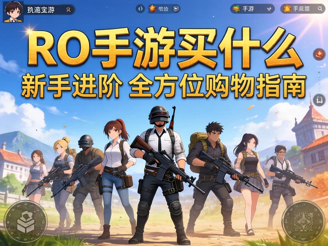 RO手游买什么，新手进阶的全方位购物指南