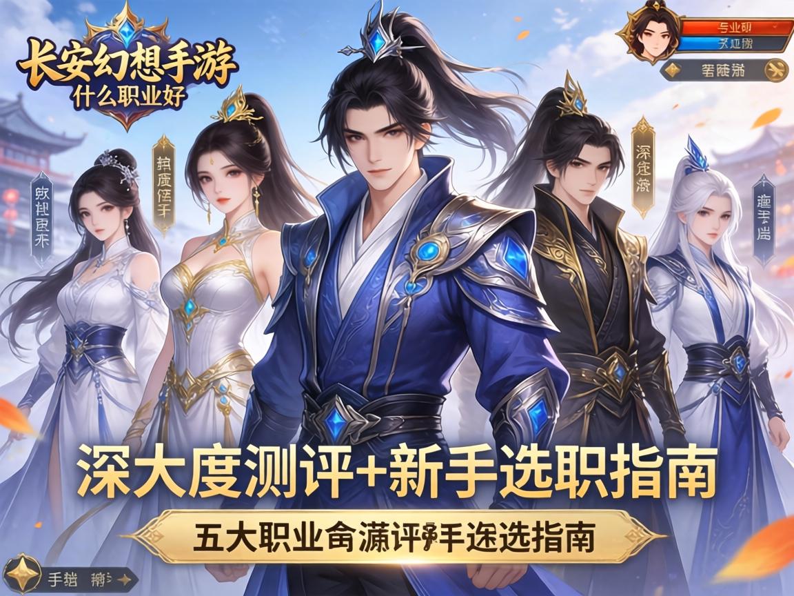 长安幻想手游什么职业好?五大职业深度测评+新手选职指南
