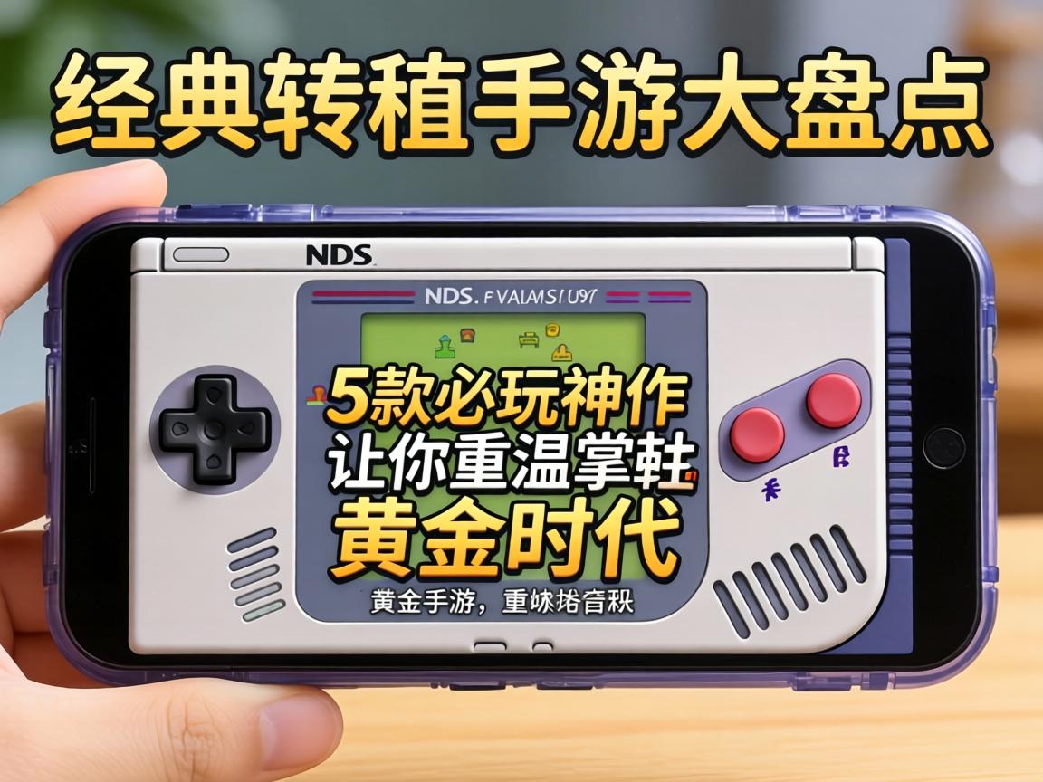 NDS经典移植手游大盘点,这5款必玩神作让你重温掌机黄金时代