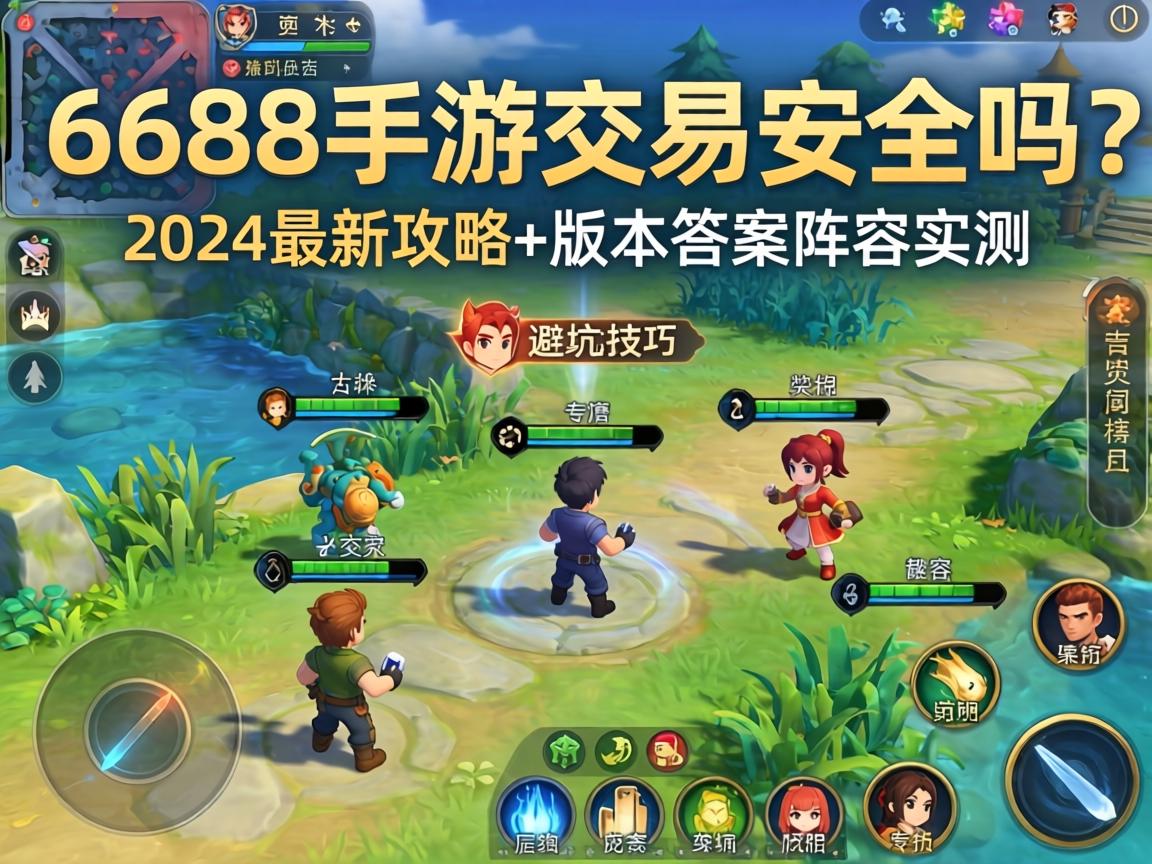 8688手游交易安全吗?2024最新攻略,避坑技巧+版本答案阵容实测