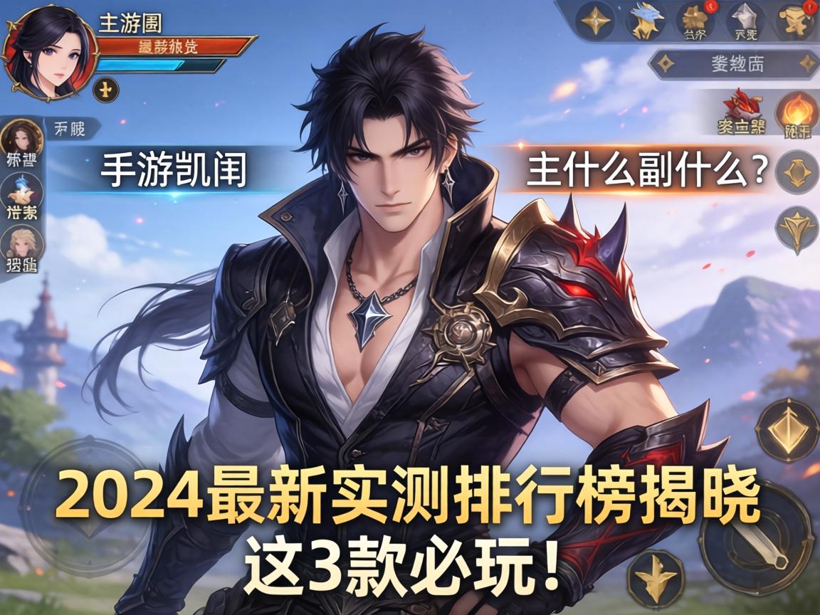 手游凯南主什么副什么?2024最新实测排行榜揭晓,这3款必玩!