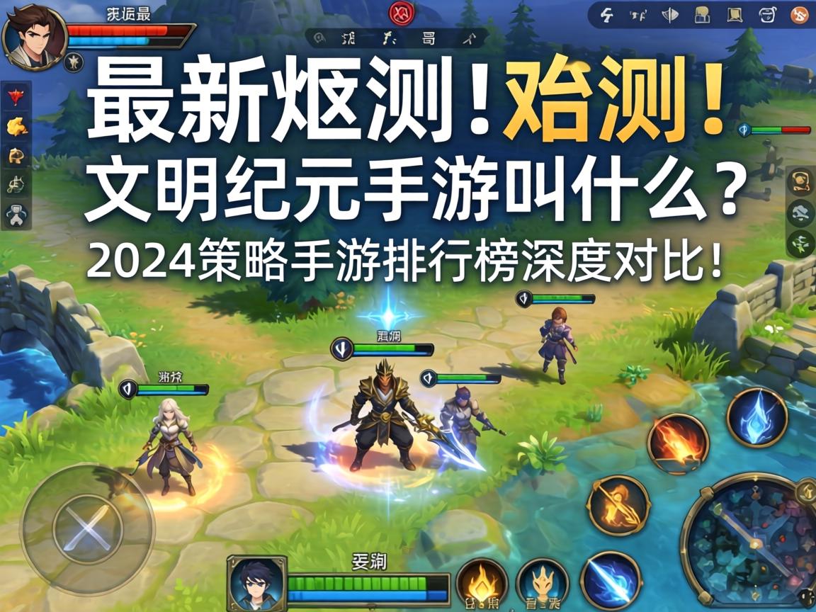 最新实测!文明纪元手游叫什么?2024策略手游排行榜深度对比