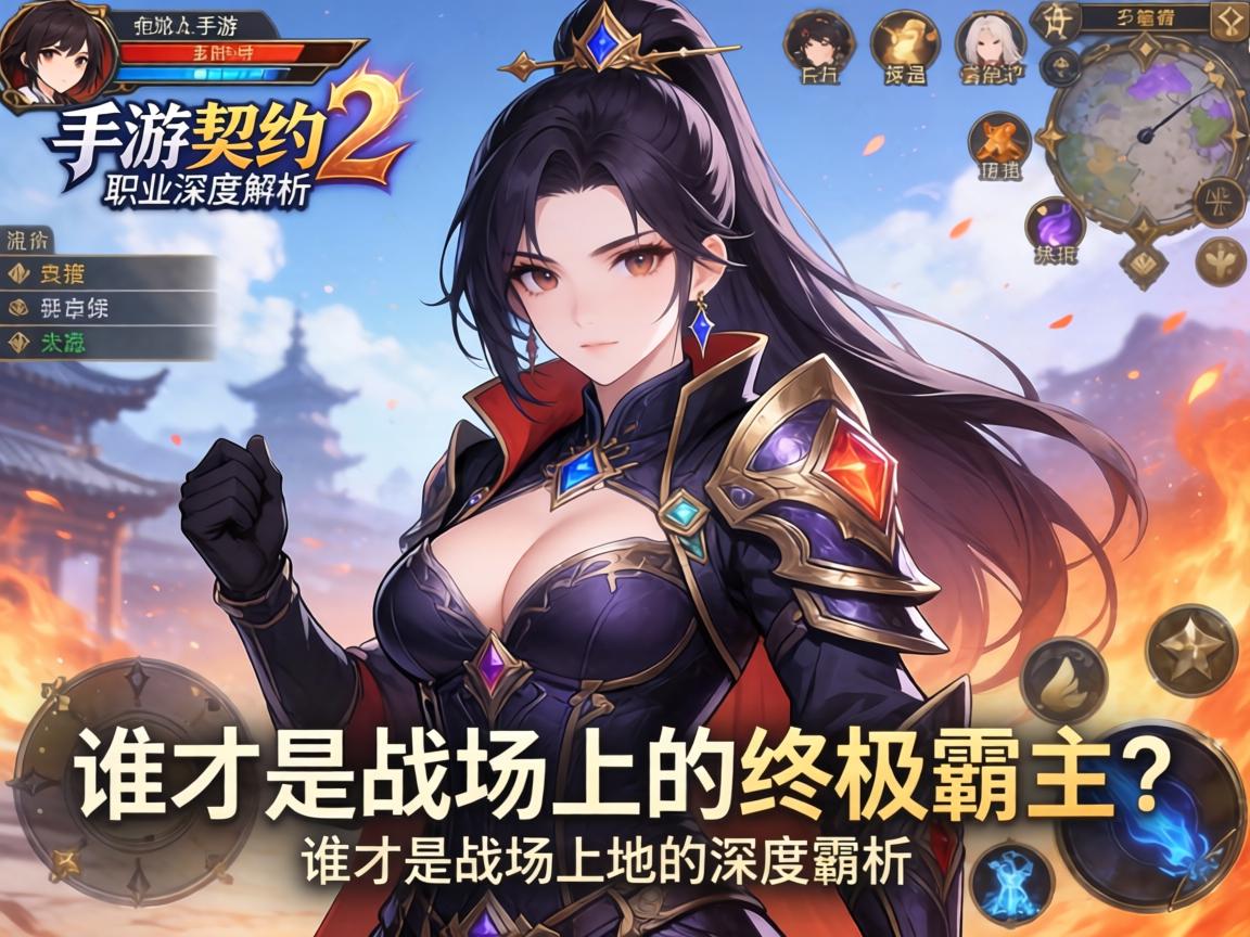 手游契约2职业深度解析,谁才是战场上的终极霸主?