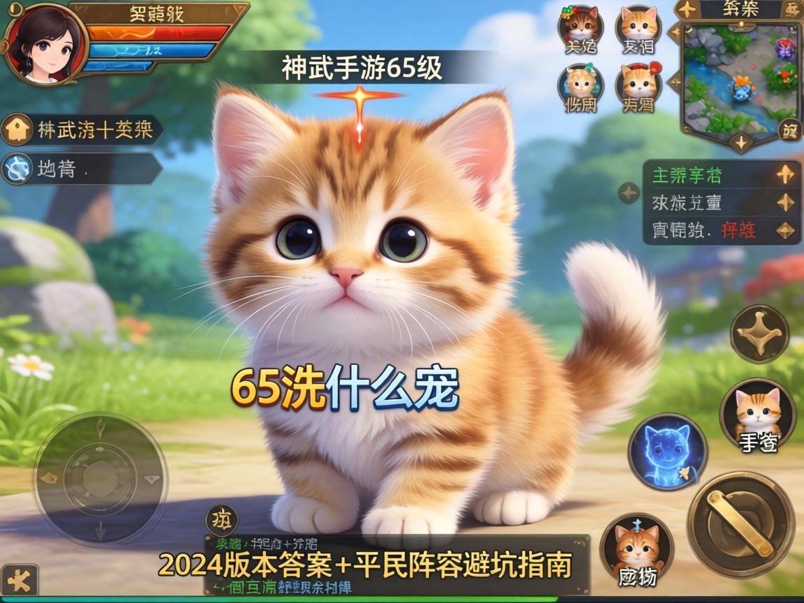 神武手游65级洗什么宠?2024版本答案+平民阵容避坑指南