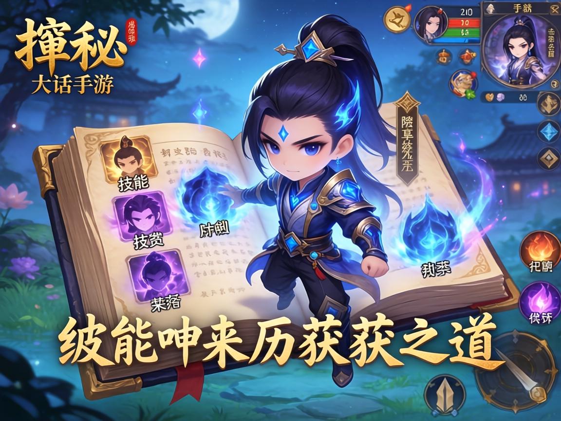 探秘大话手游,技能书的神秘来历与获取之道