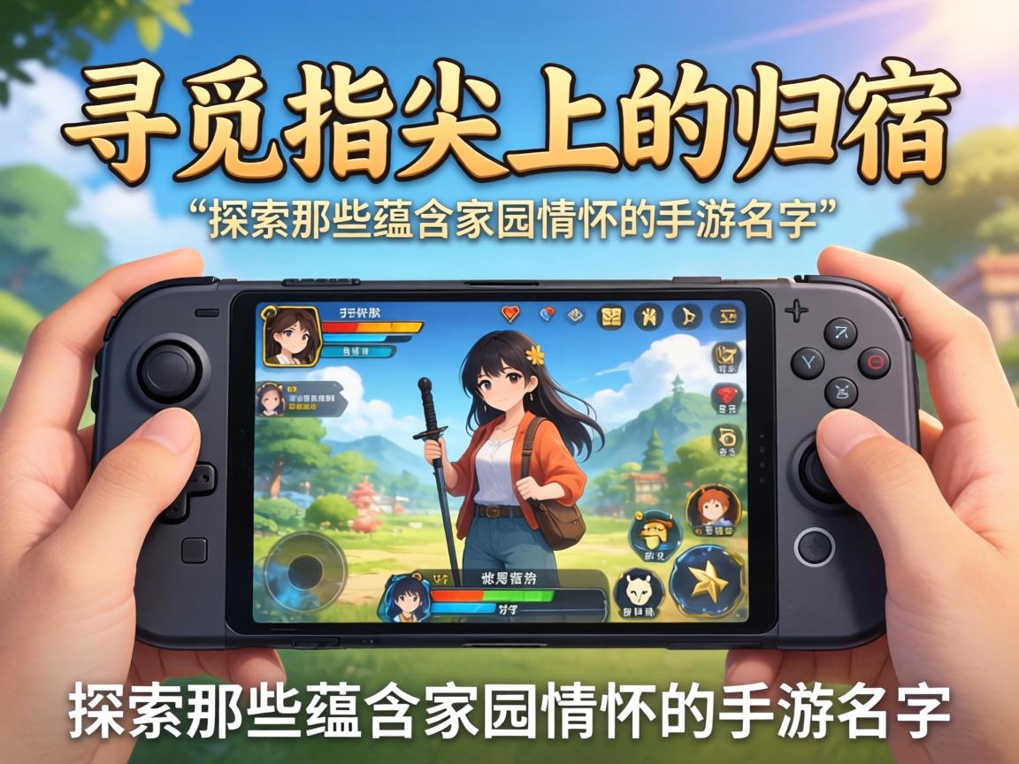 寻觅指尖上的归宿，探索那些蕴含家园情怀的手游名字