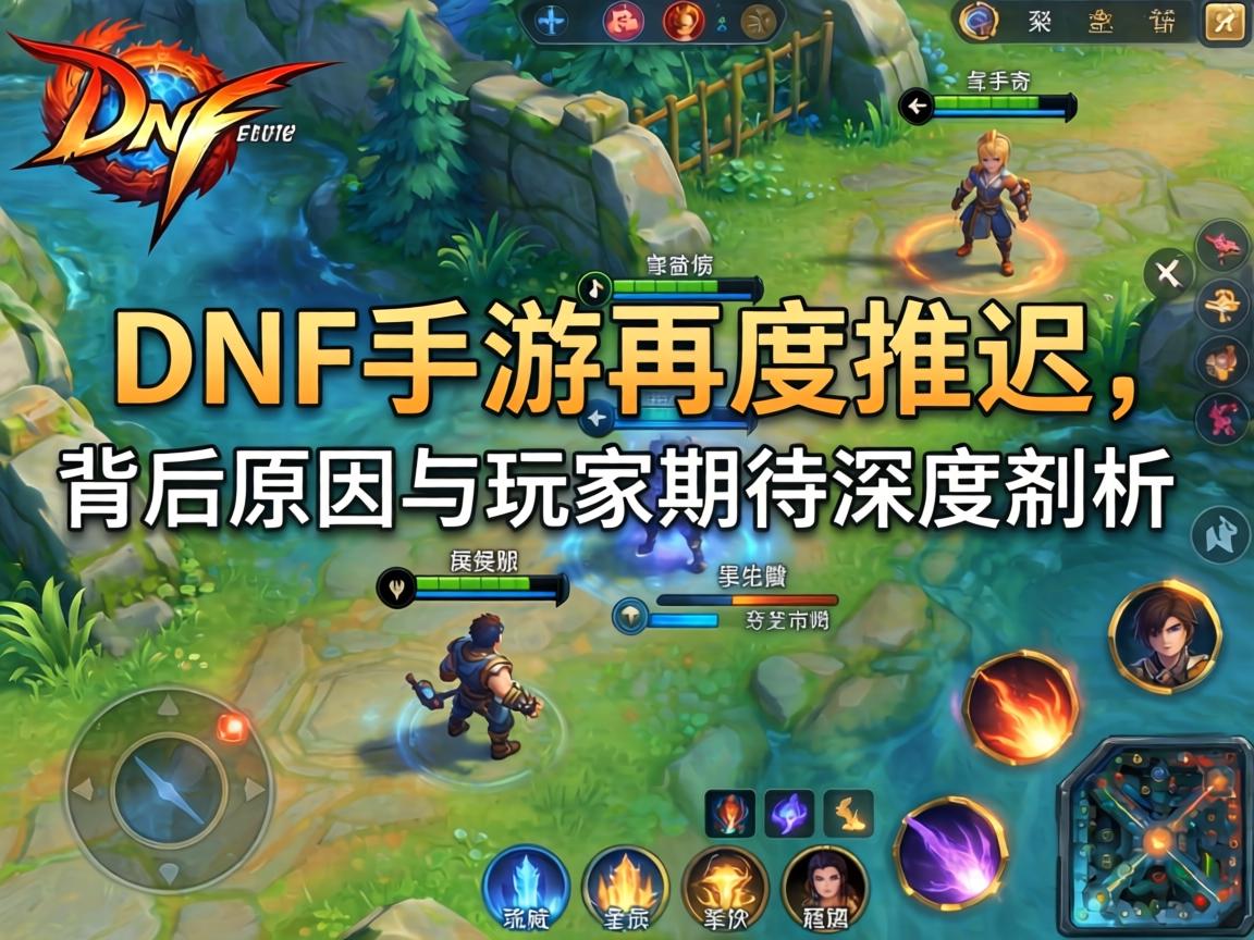 DNF手游再度推迟,背后原因与玩家期待的深度剖析