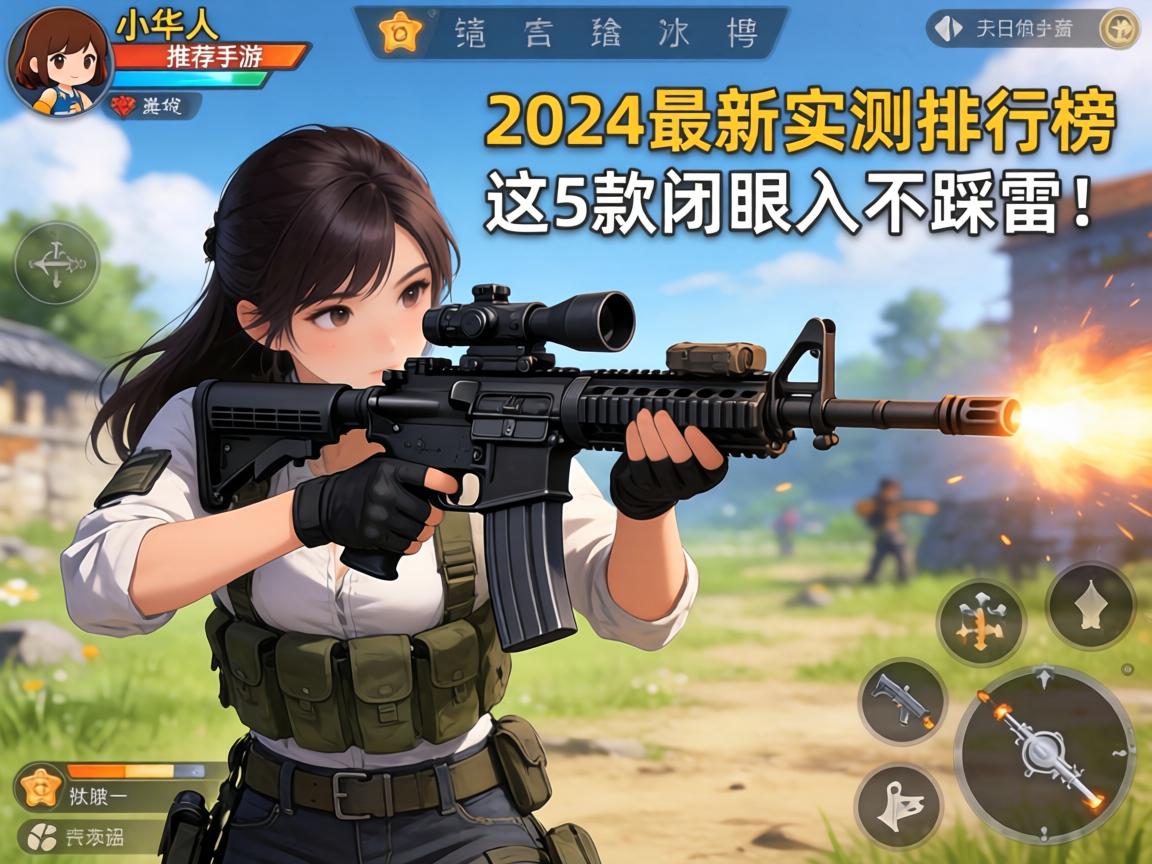 射击小人推荐手游吗?2024最新实测排行榜,这5款闭眼入不踩雷!