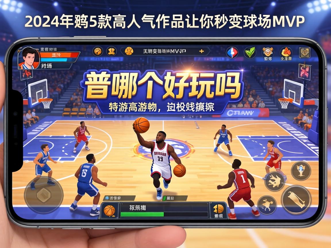 手游篮球游戏哪个好玩吗?2024年这5款高人气作品让你秒变球场MVP