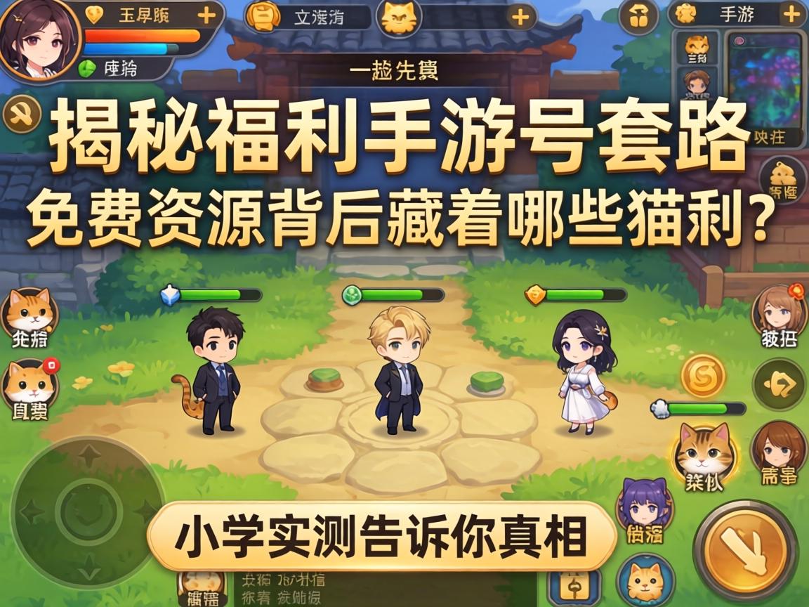 揭秘福利手游号套路，免费资源背后藏着哪些猫腻？小编实测告诉你真相