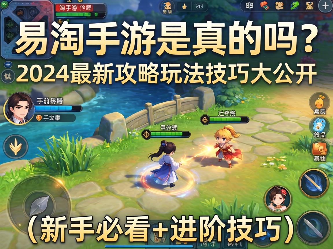 易淘手游是真的吗？2024最新攻略玩法技巧大公开（新手必看+进阶技巧）