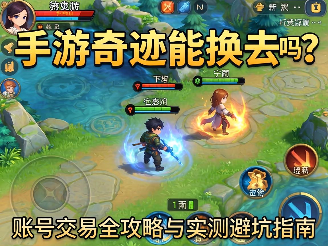 手游奇迹能换去吗？账号交易全攻略与实测避坑指南
