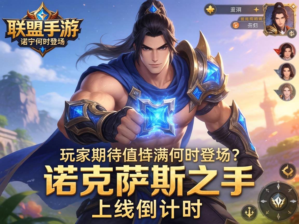 联盟手游诺手何时登场？玩家期待值拉满的诺克萨斯之手上线倒计时