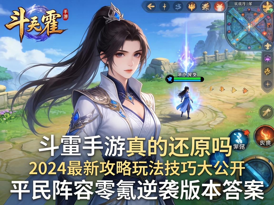 斗罗手游真的还原吗？2024最新攻略玩法技巧大公开，平民阵容零氪逆袭版本答案
