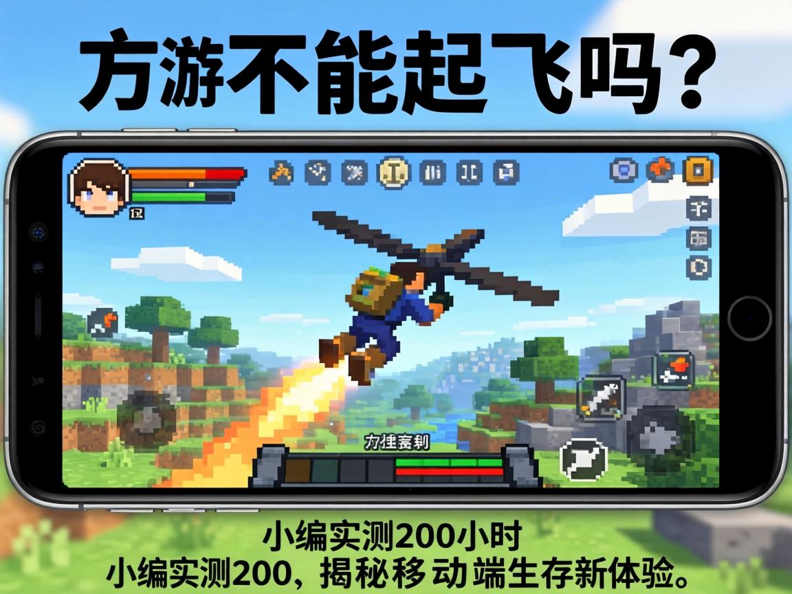 手游版方舟能起飞吗？小编实测200小时揭秘移动端生存新体验