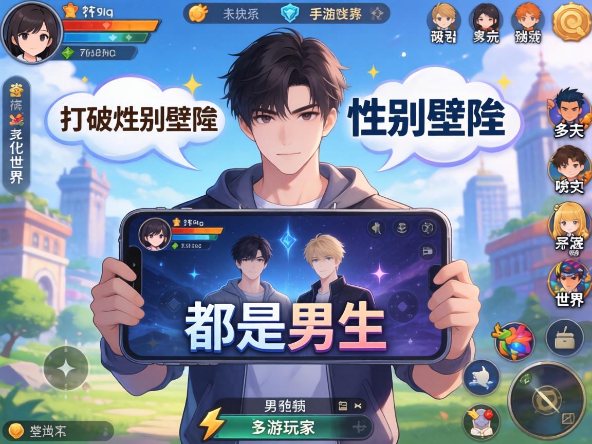打破性别壁垒,那些看似都是男生却吸引多元玩家的手游世界