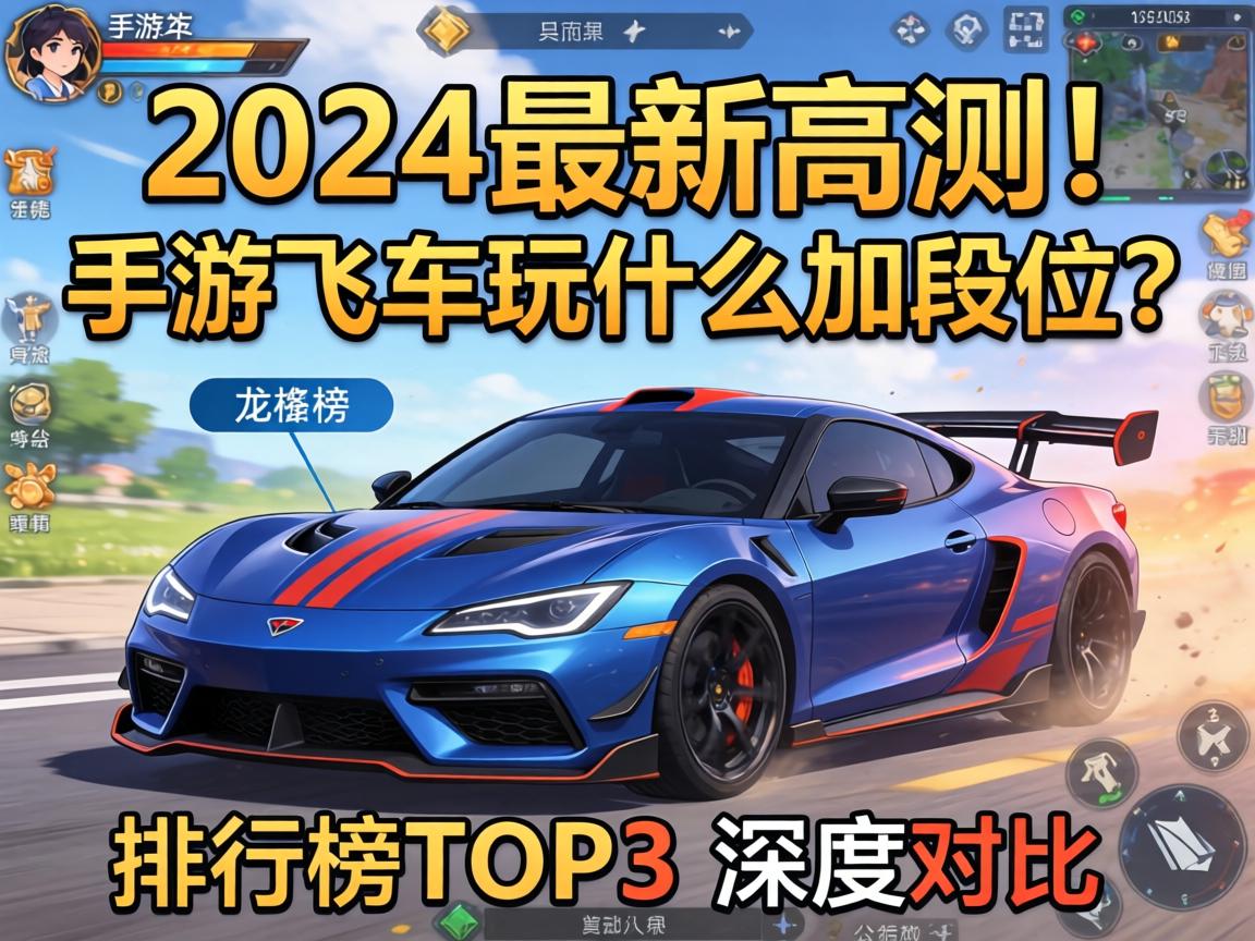 2024最新实测!手游飞车玩什么加段位?排行榜TOP3深度对比