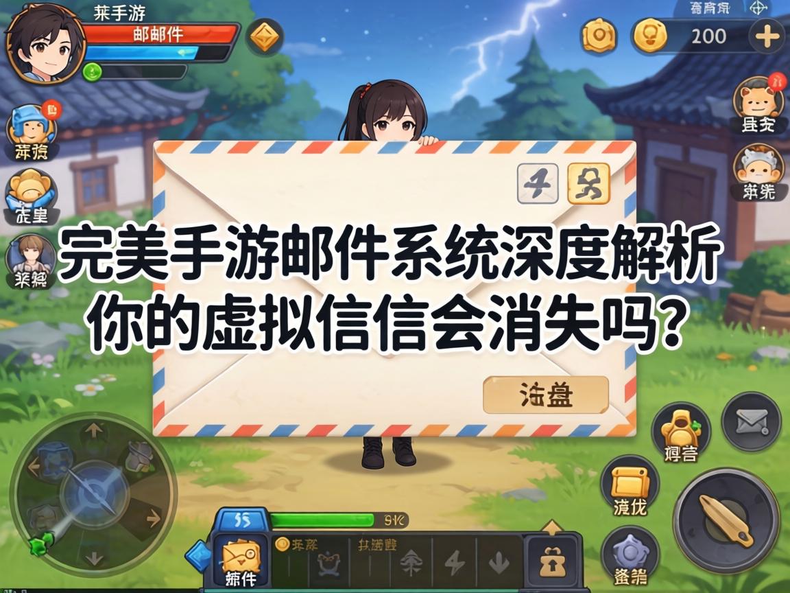 完美手游邮件系统深度解析，你的虚拟信件会消失吗？