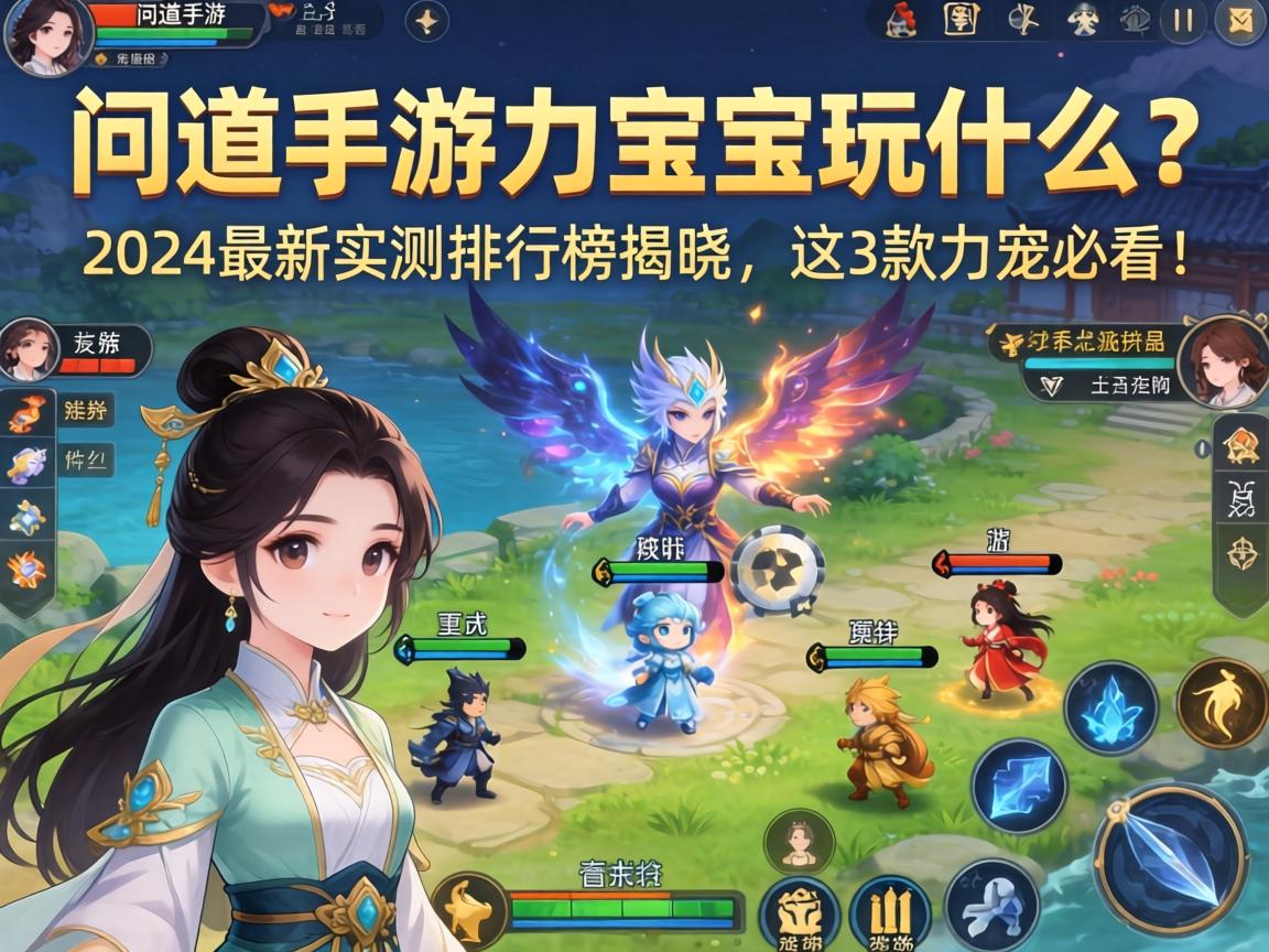 问道手游力宝宝玩什么?2024最新实测排行榜揭晓,这3款力宠必看!