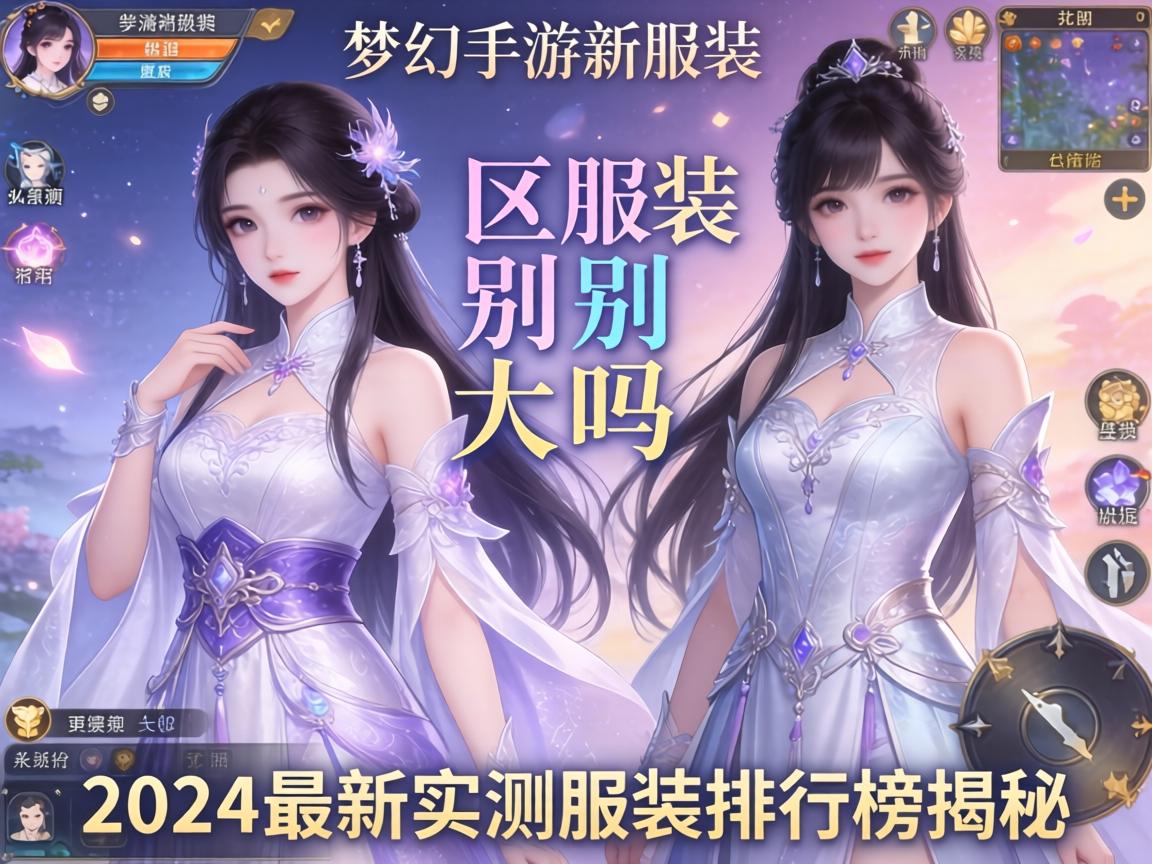 梦幻手游时装区别大吗？2024最新实测时装排行榜揭秘