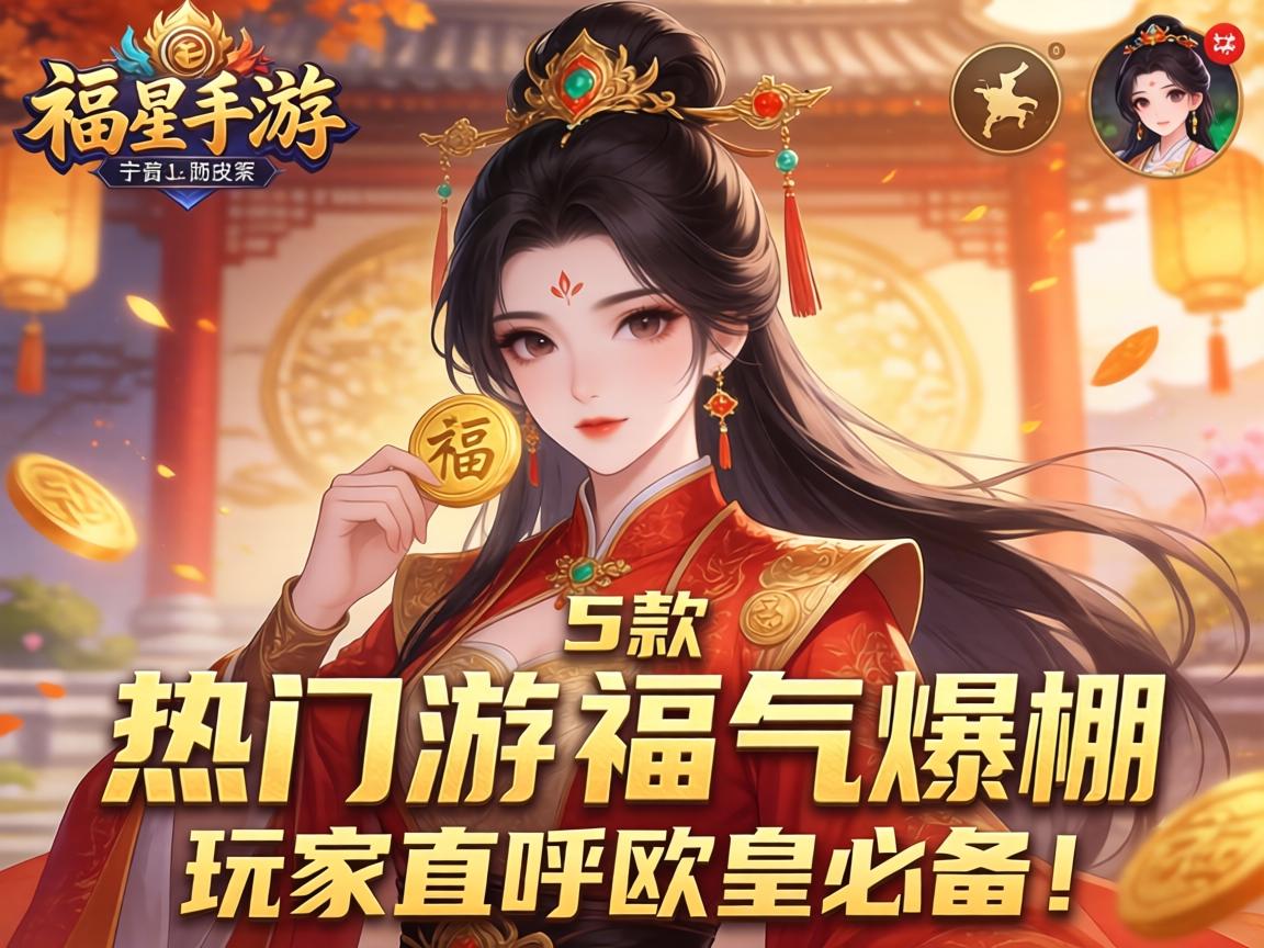 什么手游有福星皮肤？这5款热门游戏福气爆棚，玩家直呼欧皇必备！