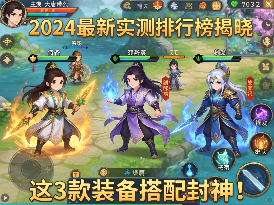 手游大唐带什么特技装备？2024最新实测排行榜揭晓，这3款装备搭配封神！