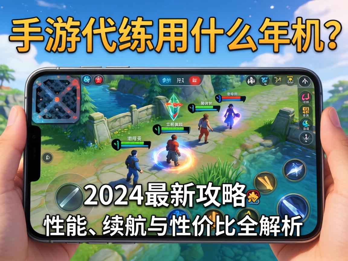 手游代练用什么手机？2024最新攻略，性能、续航与性价比全解析