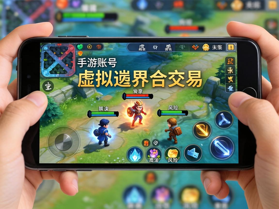 手游账号与虚拟物品交易，合法边界与风险解析