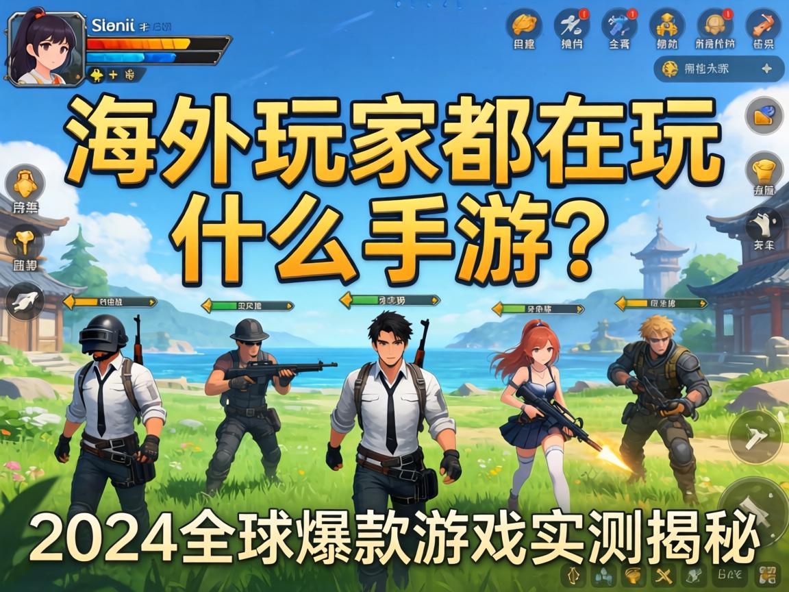 海外玩家都在玩什么手游？2024全球爆款游戏实测揭秘