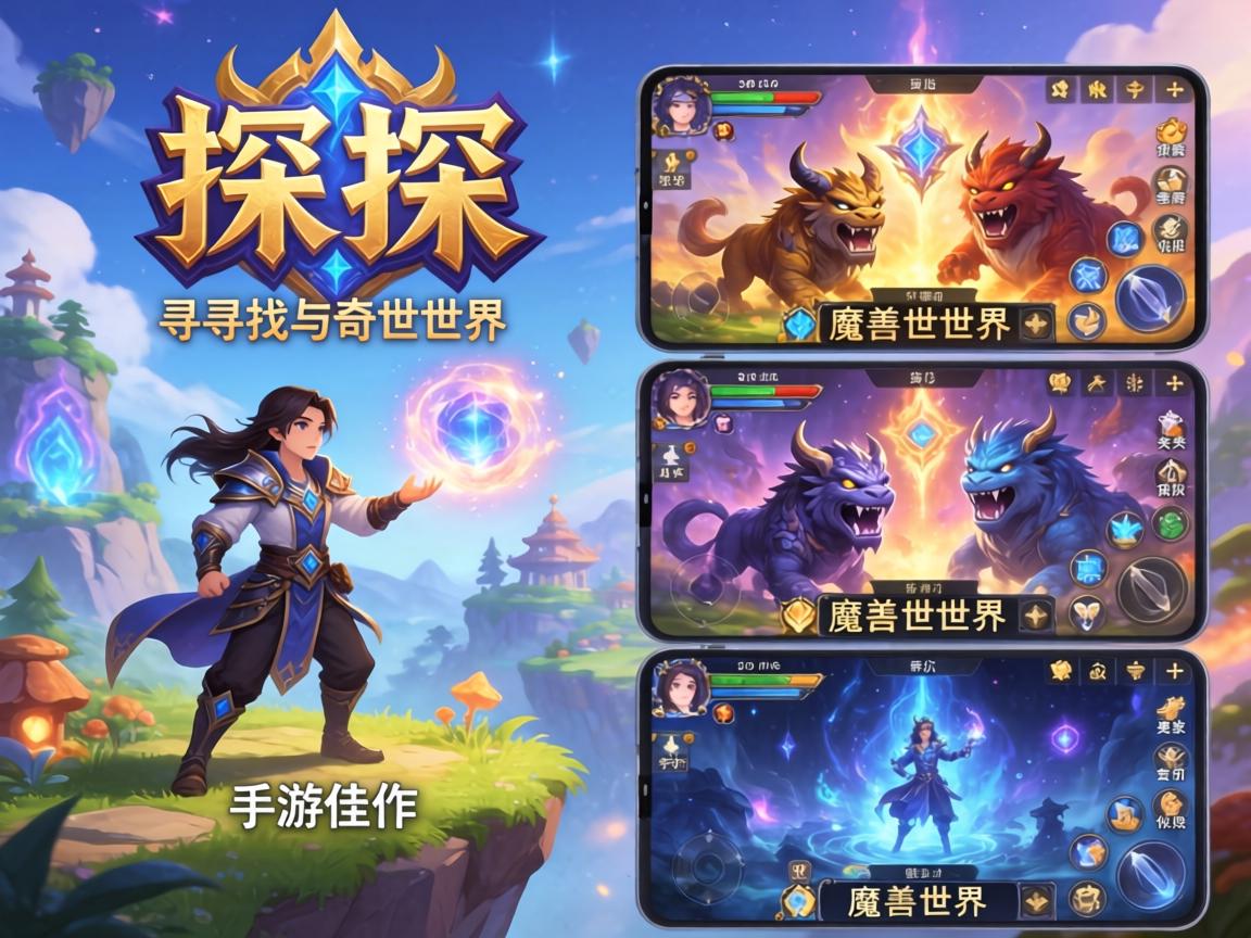 探索奇幻世界,寻找与魔兽世界类似的手游佳作