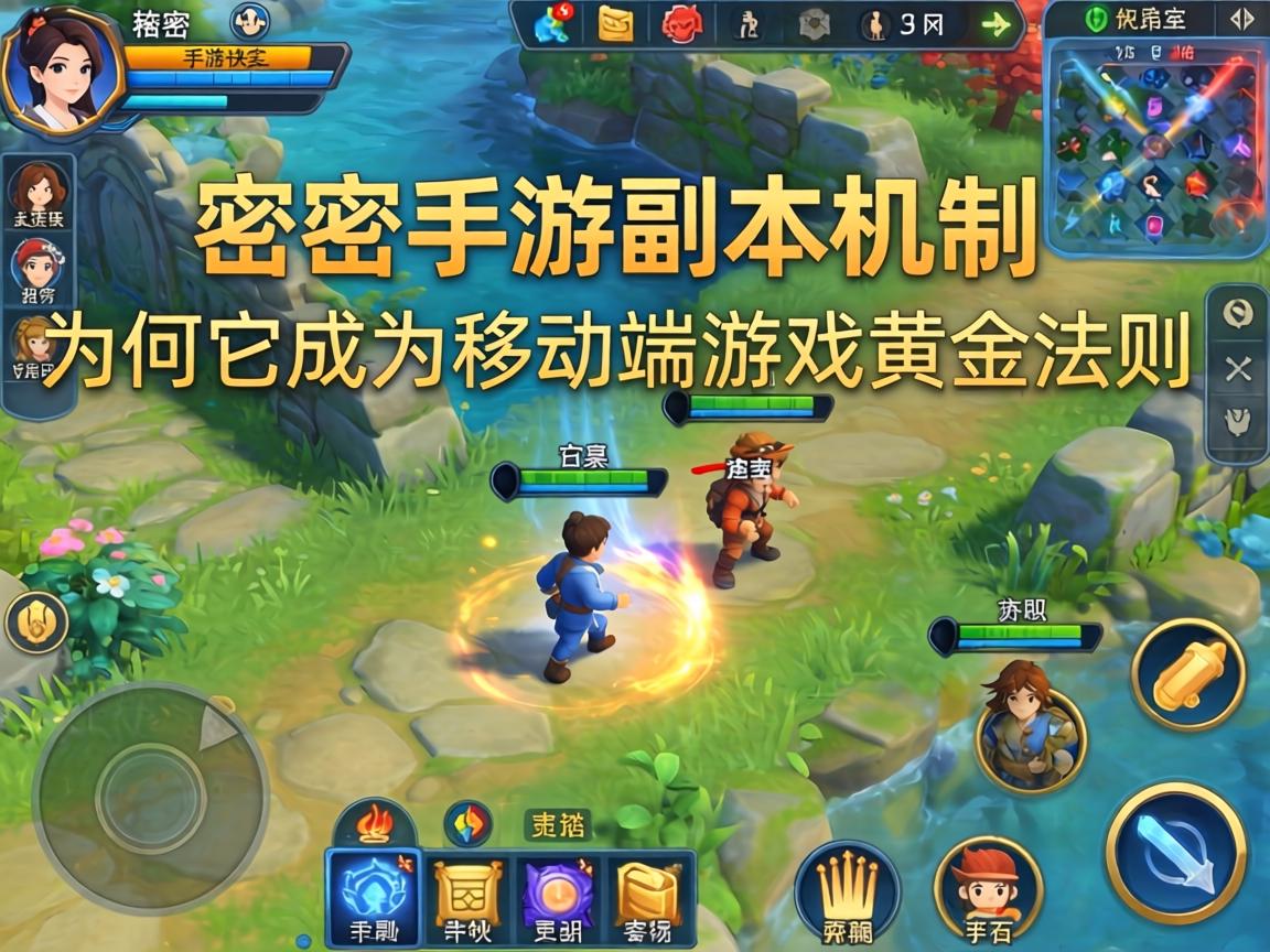 解密手游副本机制，为何它成为移动端游戏的黄金法则？