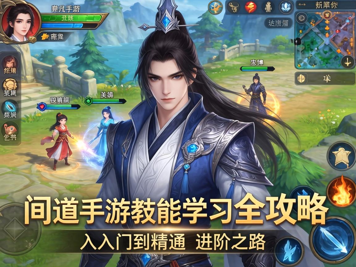 问道手游技能学习全攻略，从入门到精通的进阶之路