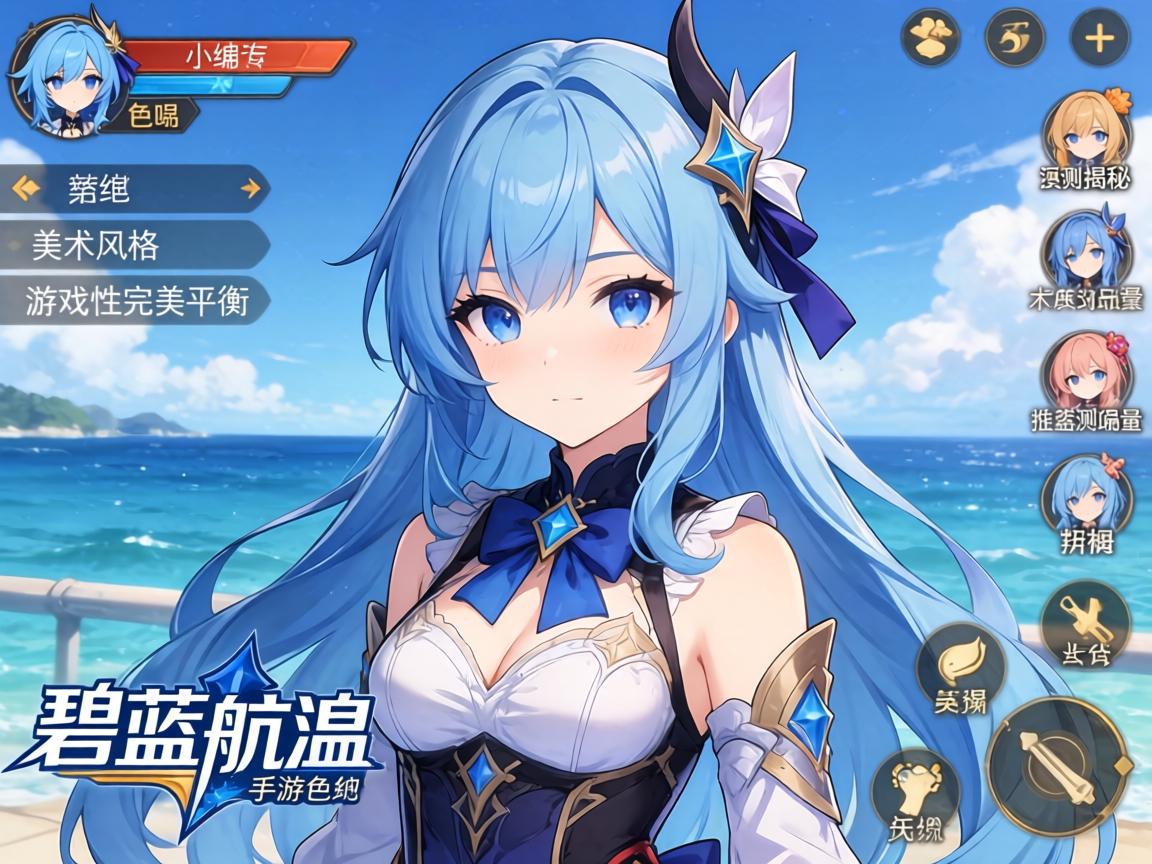 碧蓝航线手游色吗？小编实测揭秘，美术风格与游戏性的完美平衡