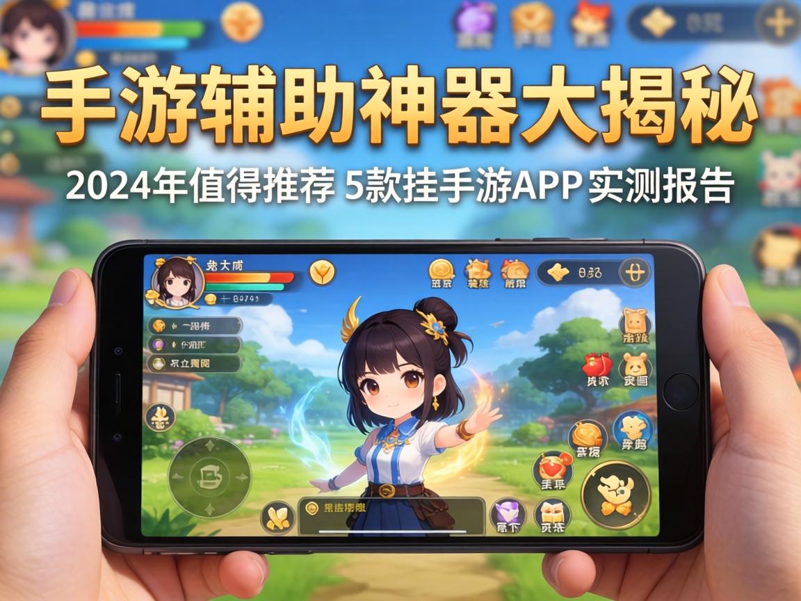 手游辅助神器大揭秘，2024年值得推荐的5款挂手游APP实测报告