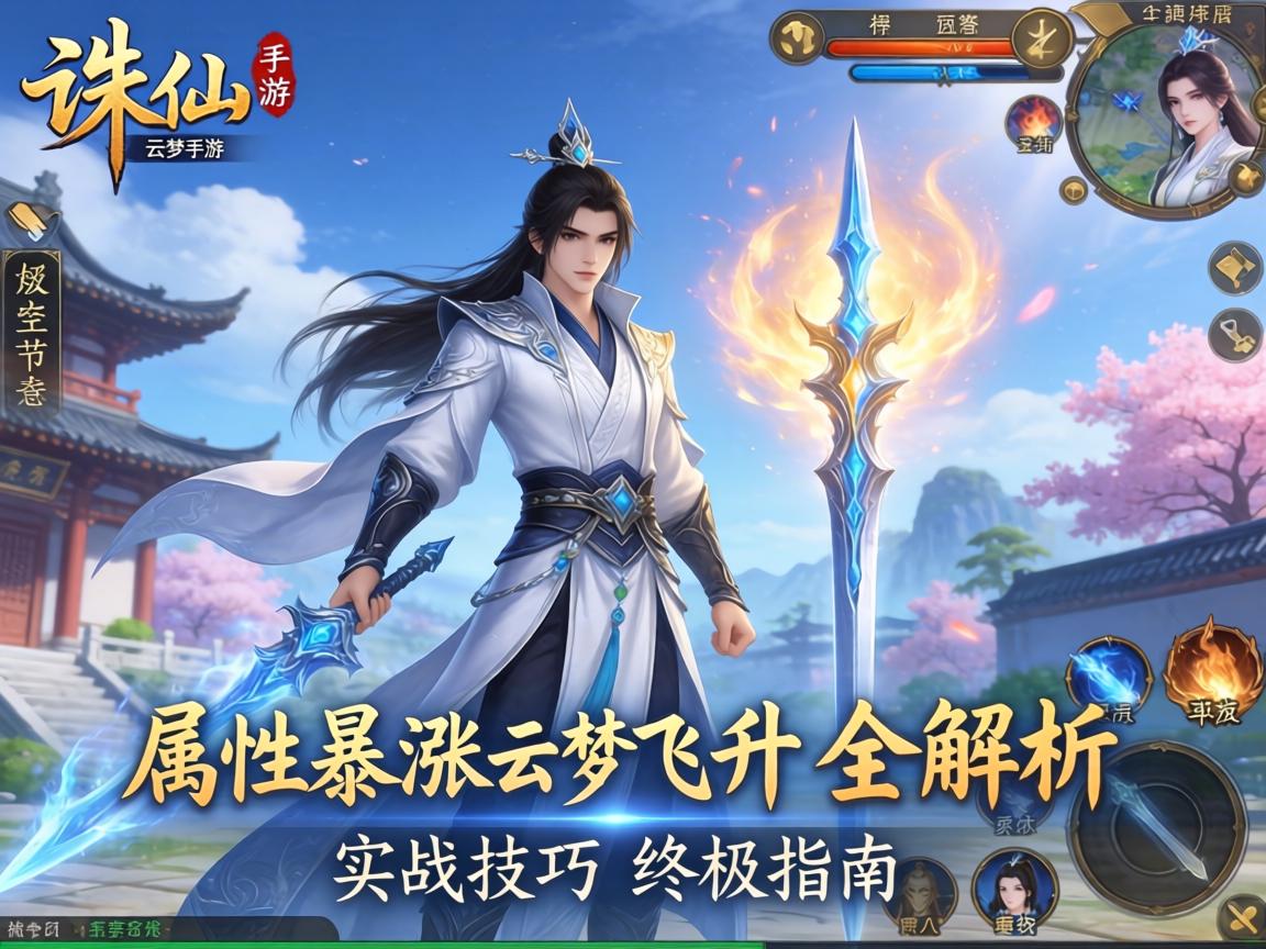 诛仙手游云梦飞升全解析，从属性暴涨到实战技巧的终极指南