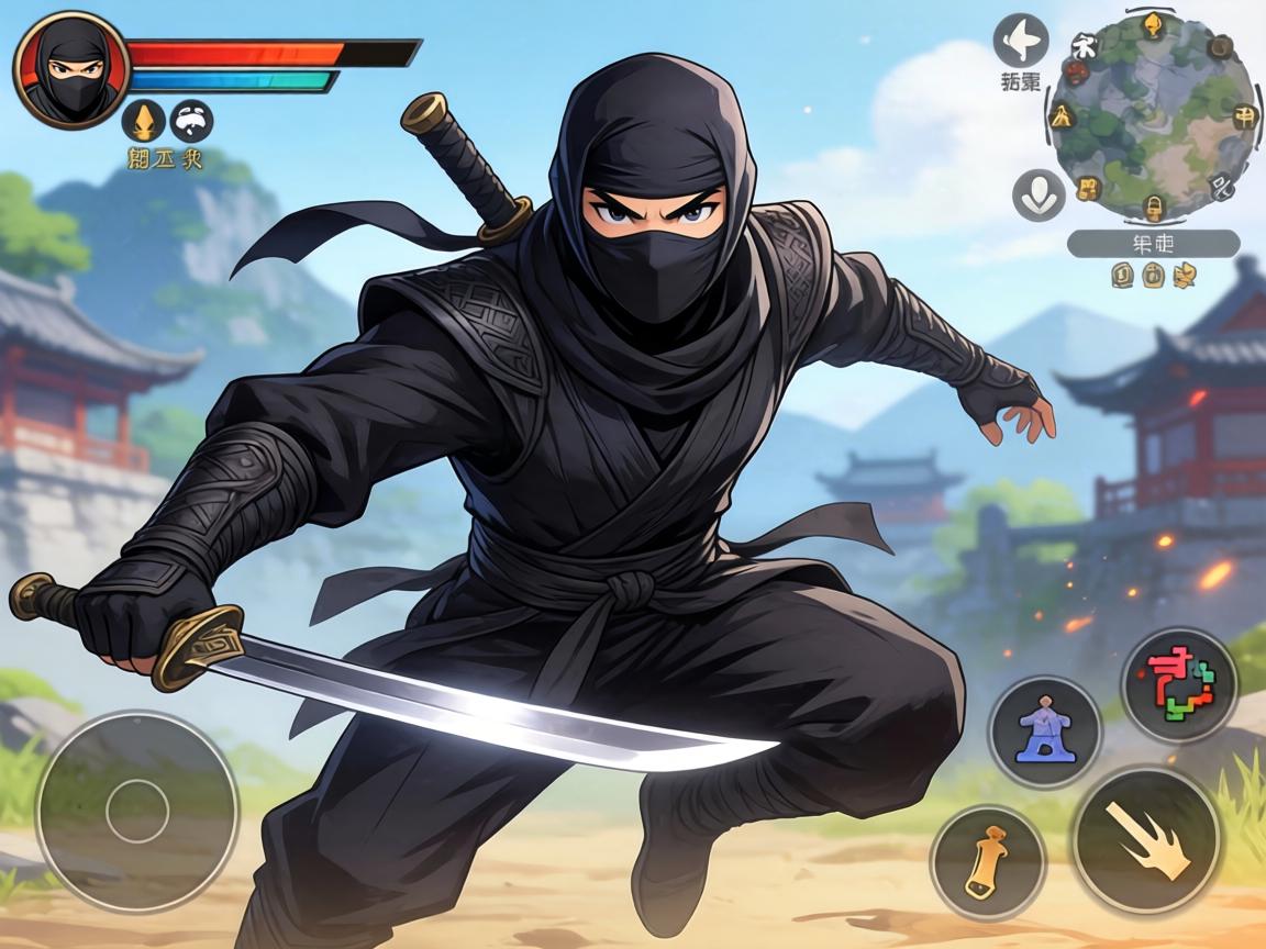 忍者潜行,单机体验与手游魅力的双重探索