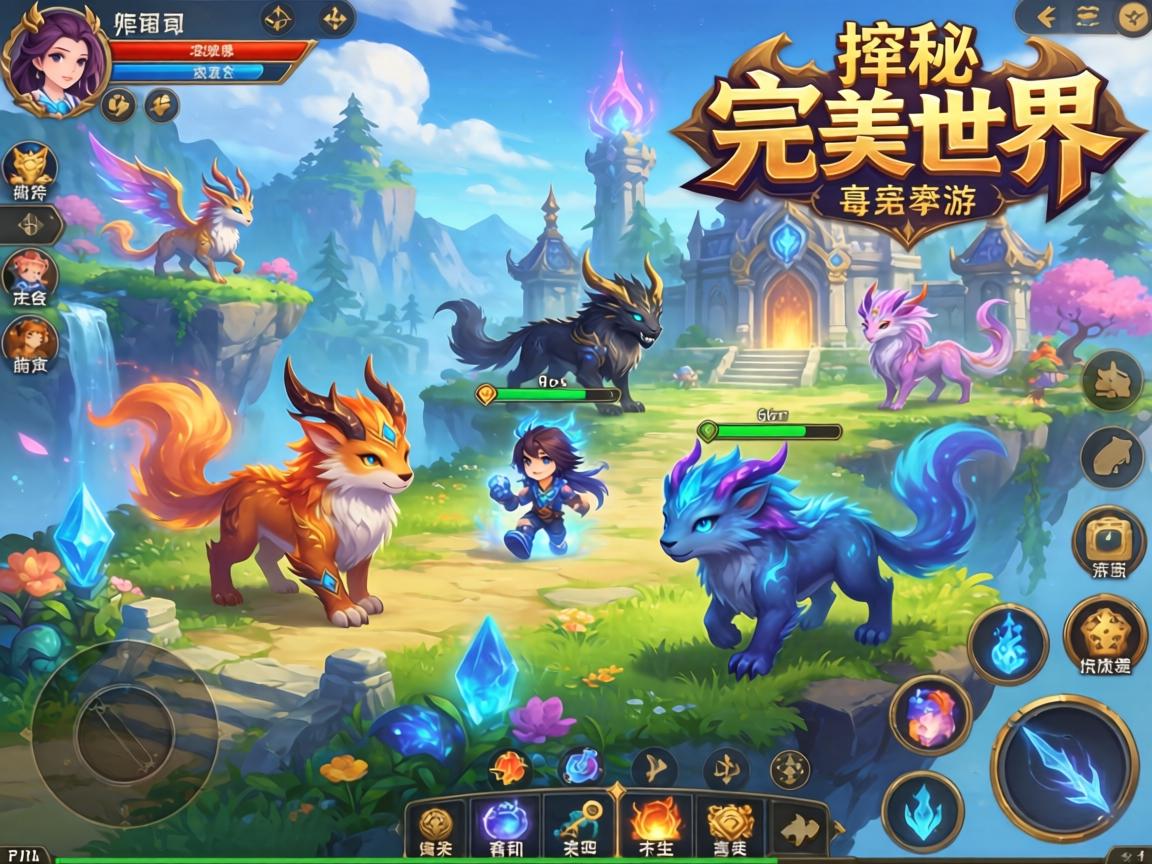 探秘完美世界手游，那些令人惊艳的幻兽世界
