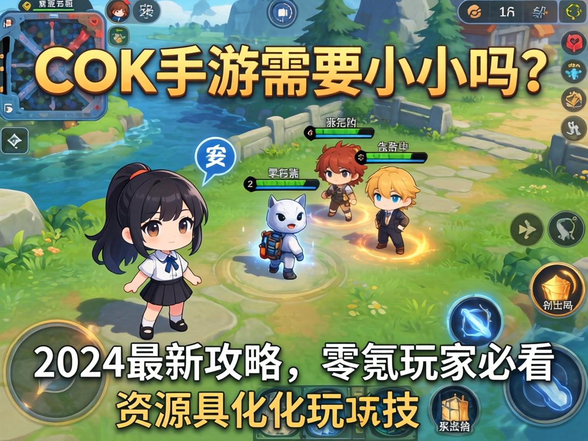 COK手游需要小号吗？2024最新攻略，零氪玩家必看的资源最大化玩法技巧