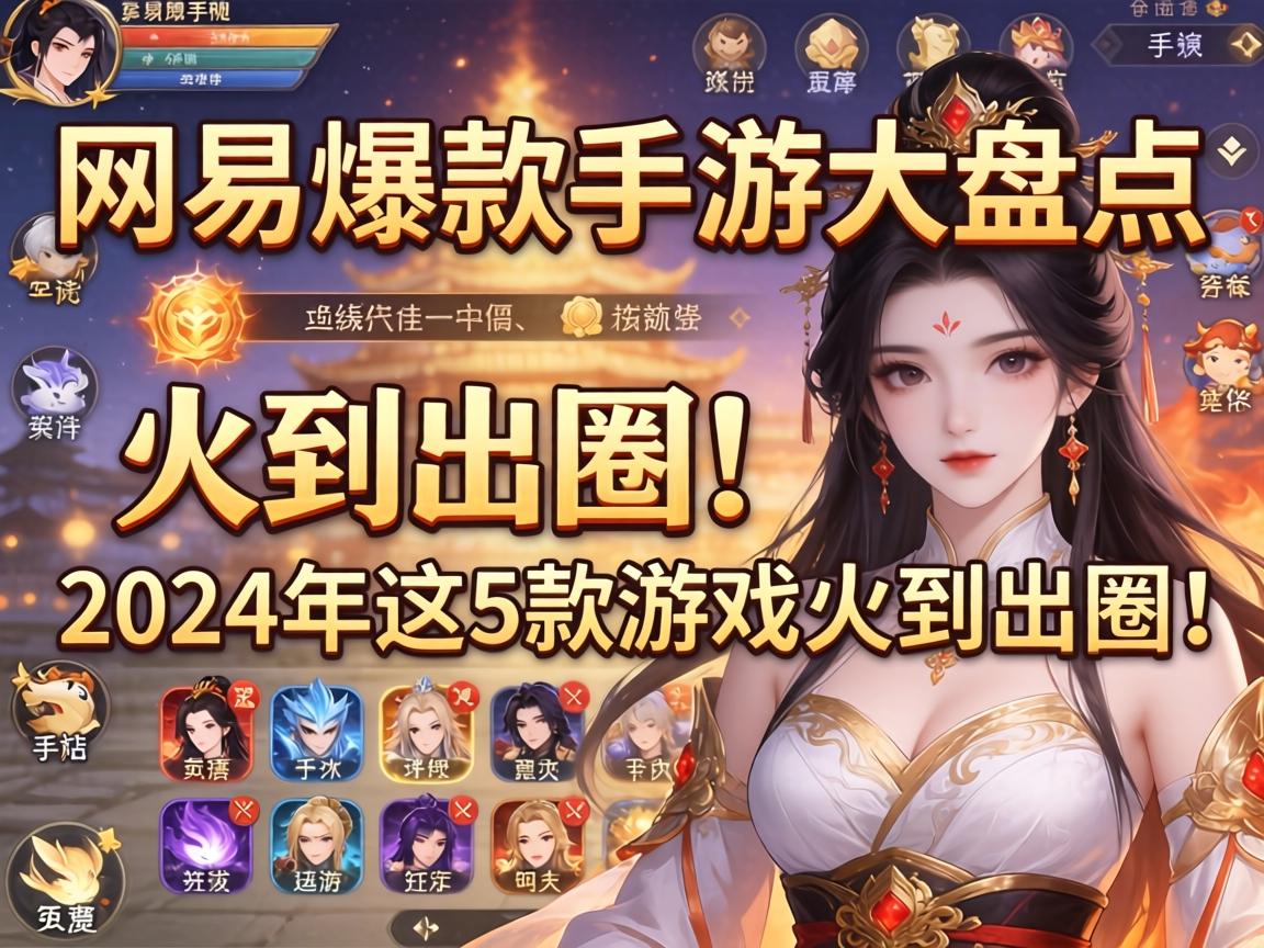 2024年这5款游戏火到出圈